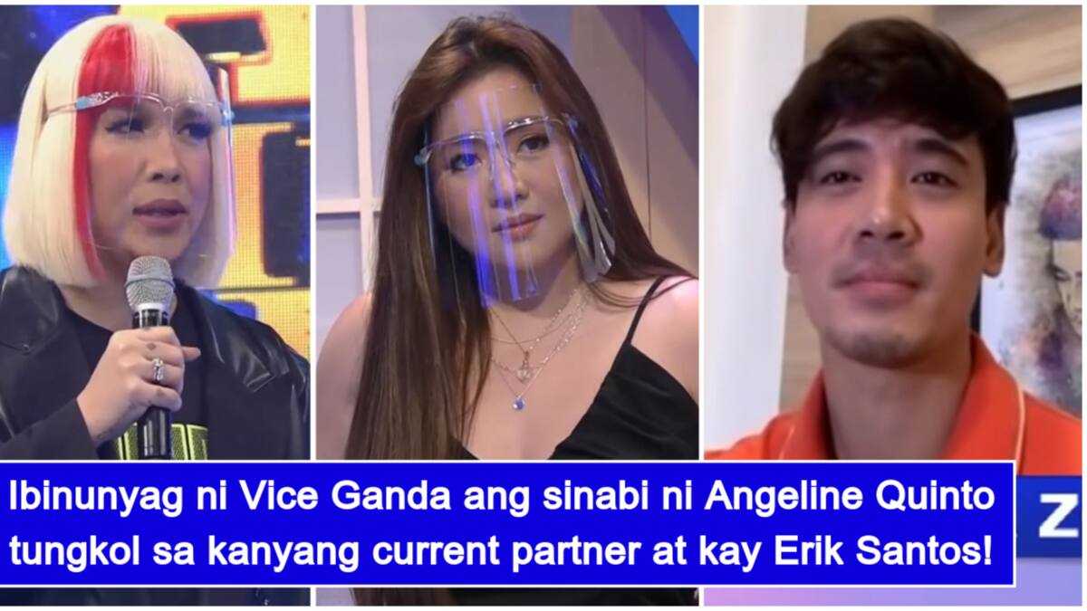 Angeline Quinto told Vice Ganda: ‘With all due respect kay Erik Santos ...