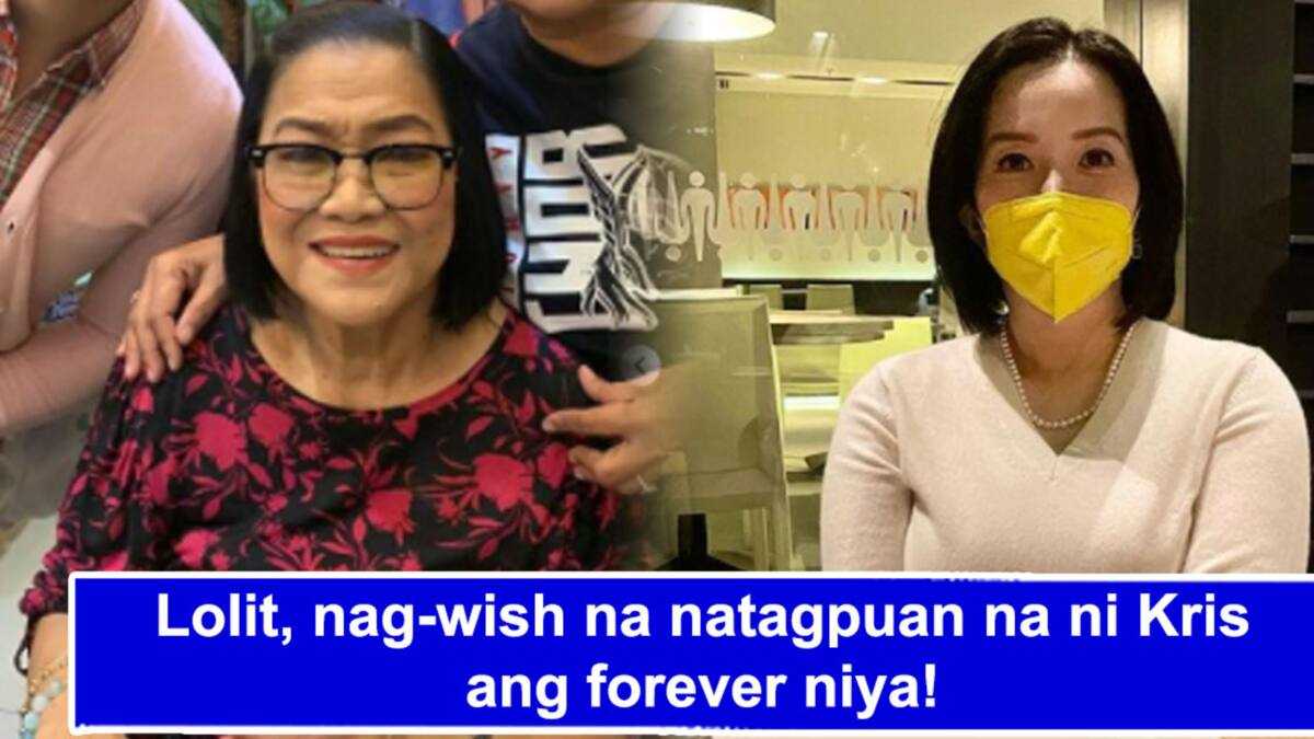 Lolit Solis, nag-wish na forever na sana ni Kris ang kung sinumang ...