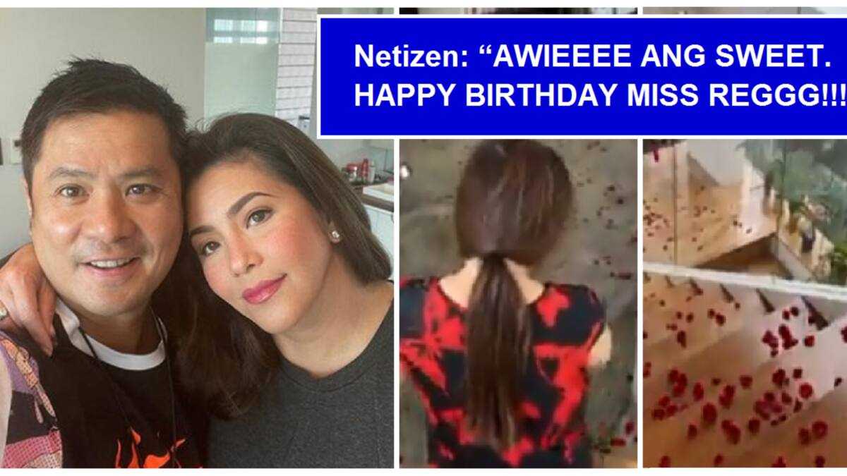 Ogie Alcasid Shares Glimpse Of His Romantic Birthday Surprise For Regine Velasquez Kami Ph