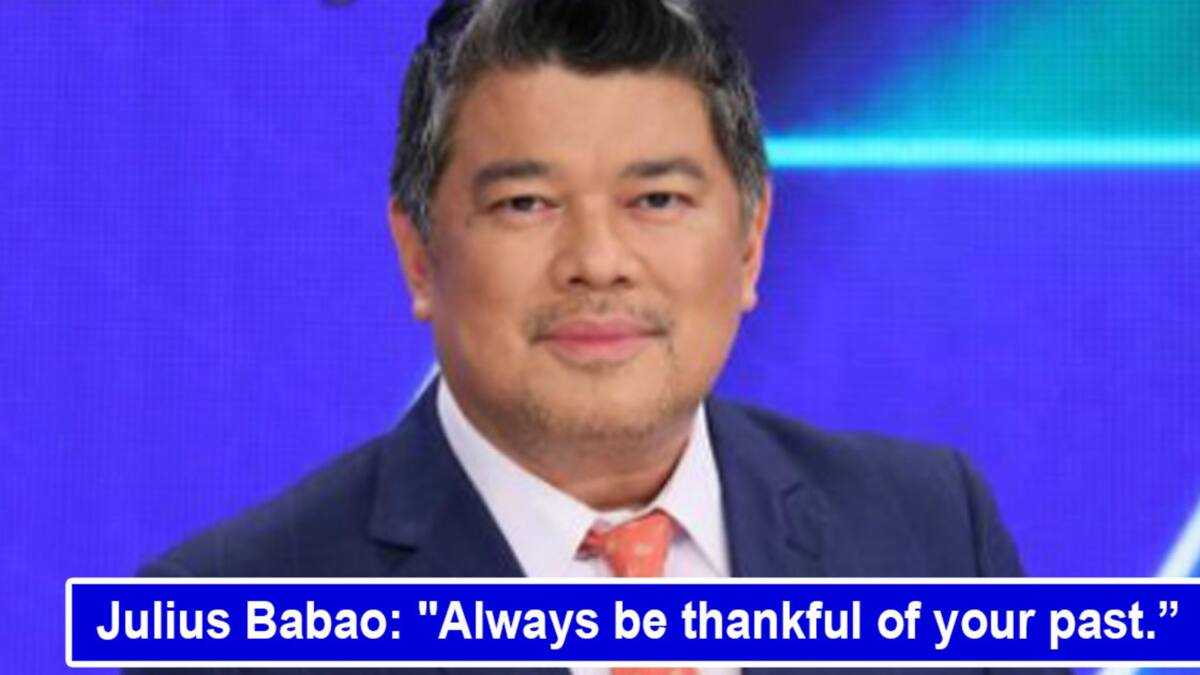 Julius Babao, nagpahayag ng saloobin tungkol sa pagpapasalamat sa ...
