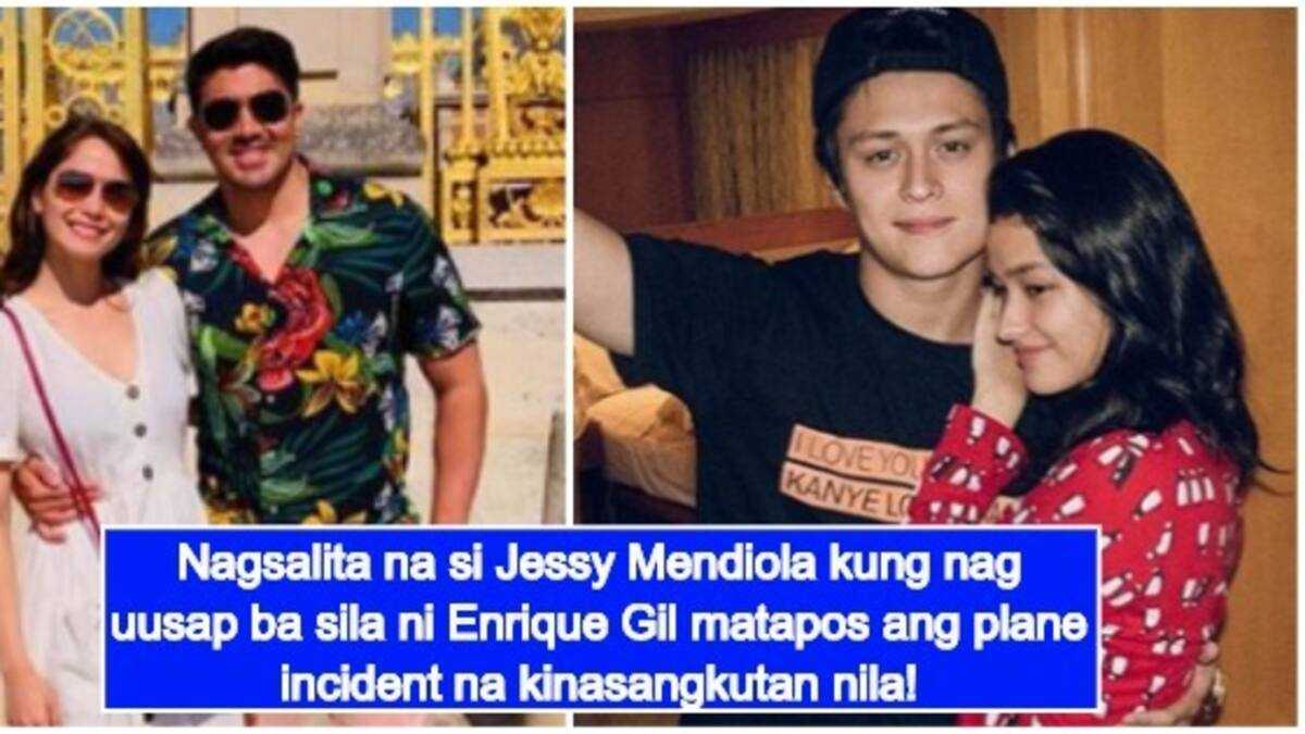 Jessy Mendiola reveals if she talks to Enrique Gil after the plane ...