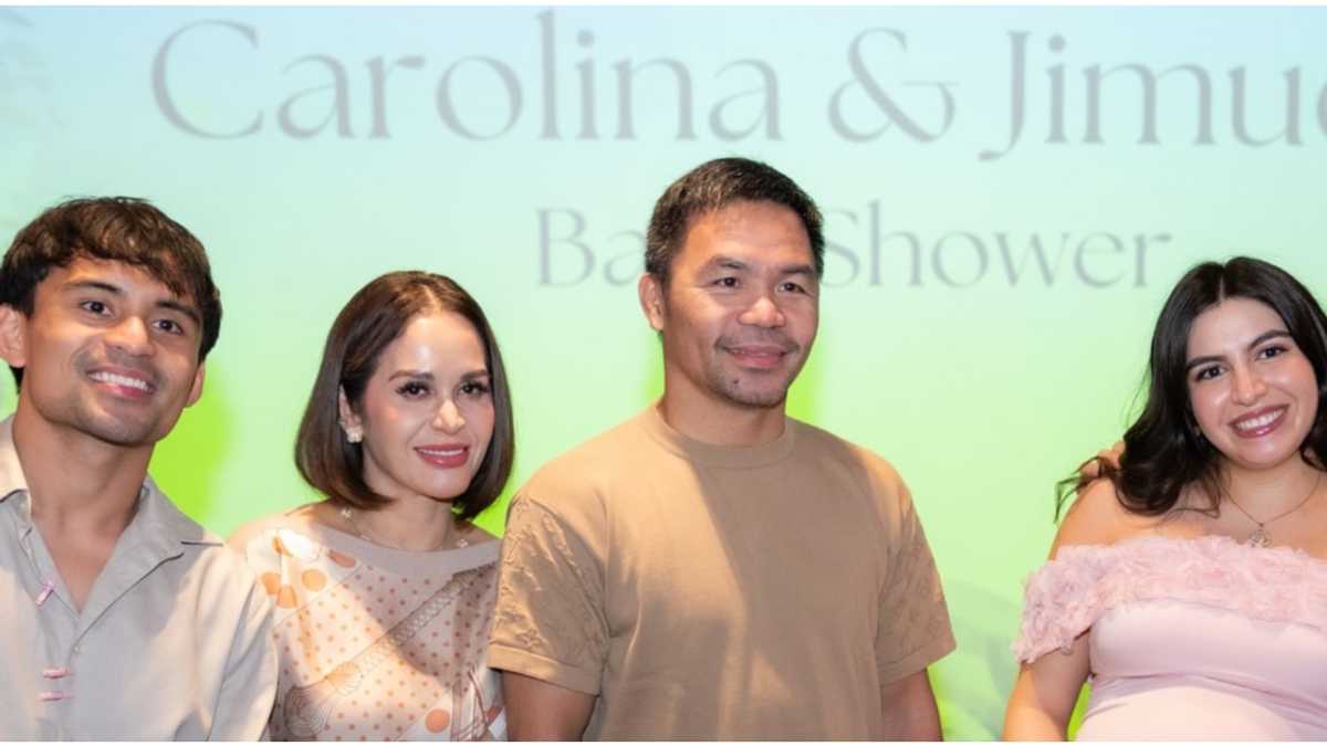 Jinkee & Manny Pacquiao attend Jimuel & Carolina’s baby shower - KAMI ...