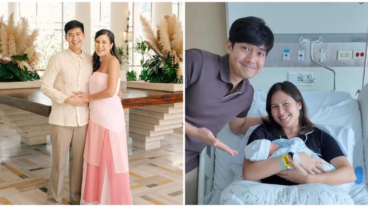 Robi Domingo at Maiqui Pineda, sinalubong na ang kanilang unang baby