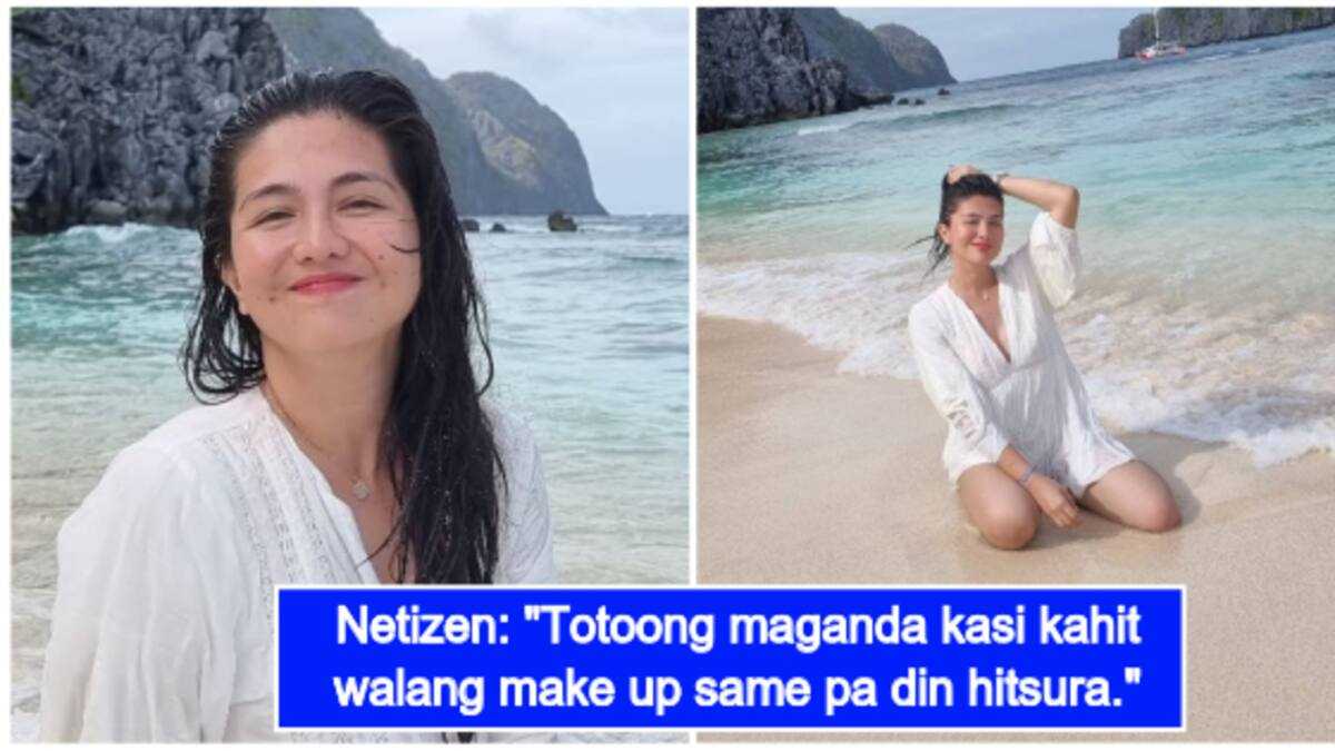 Dimples Romana's stunning beach photos gain praises from netizens ...