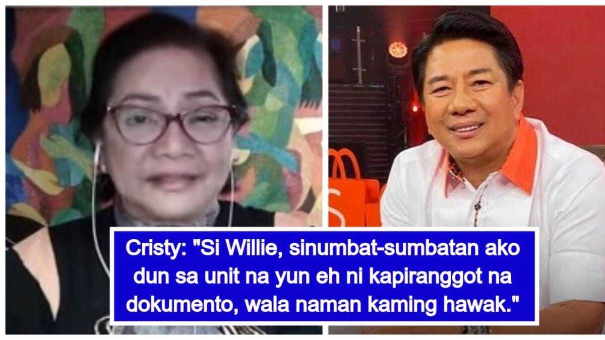 Cristy Fermin, nakausap ang admin ng Wil Tower matapos maghakot ng ...