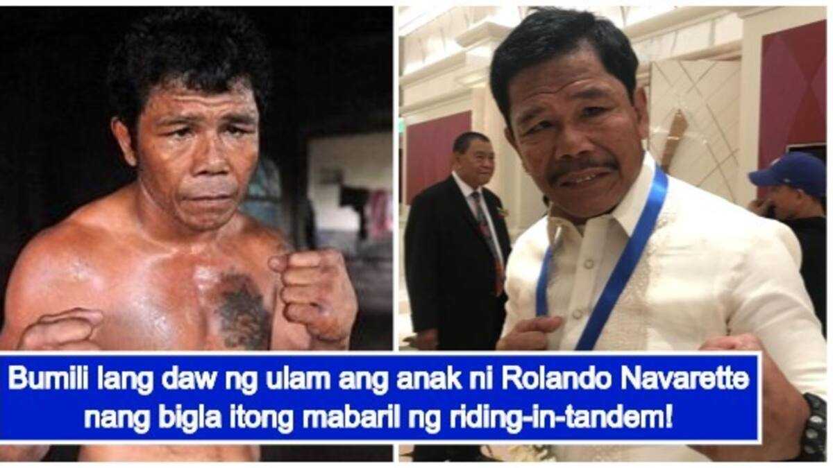 Rodel Navarette Son of ex-boxing champ Rolando Navarette gets shot by riding-in-tandem ...