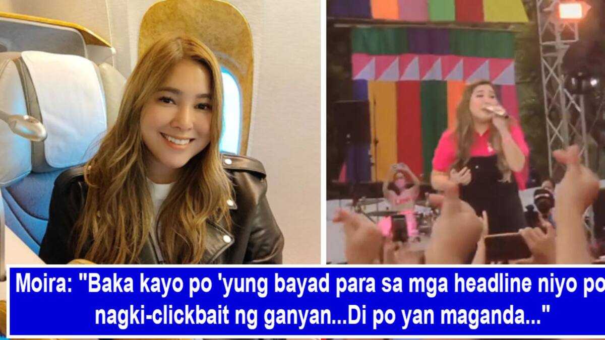 Moira dela Torre slams newspaper for its headline: 