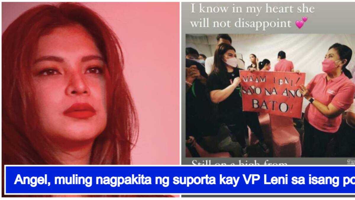 Angel Locsin on supporting Leni Robredo: “first time to openly support ...