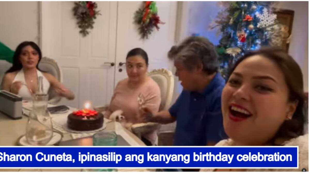 Sharon Cuneta posts heartwarming videos of her birthday celebration ...