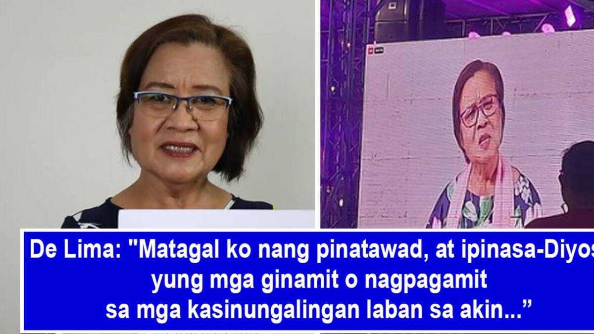 Leila de Lima, nagsalita na pagkatapos bawiin ni Kerwin Espinosa ang ...