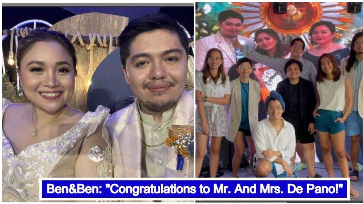 Ben&Ben's Andrew de Pano marries his longtime girlfriend - KAMI.COM.PH