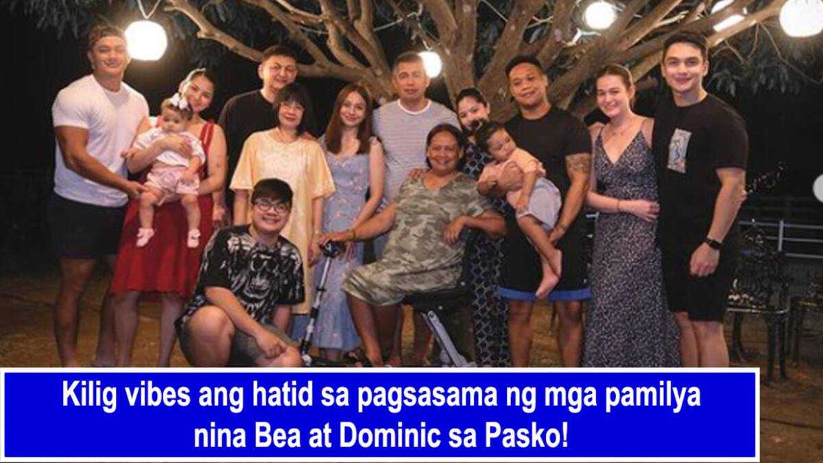 Dominic Roque and family, join Bea Alonzo and her family on for ...