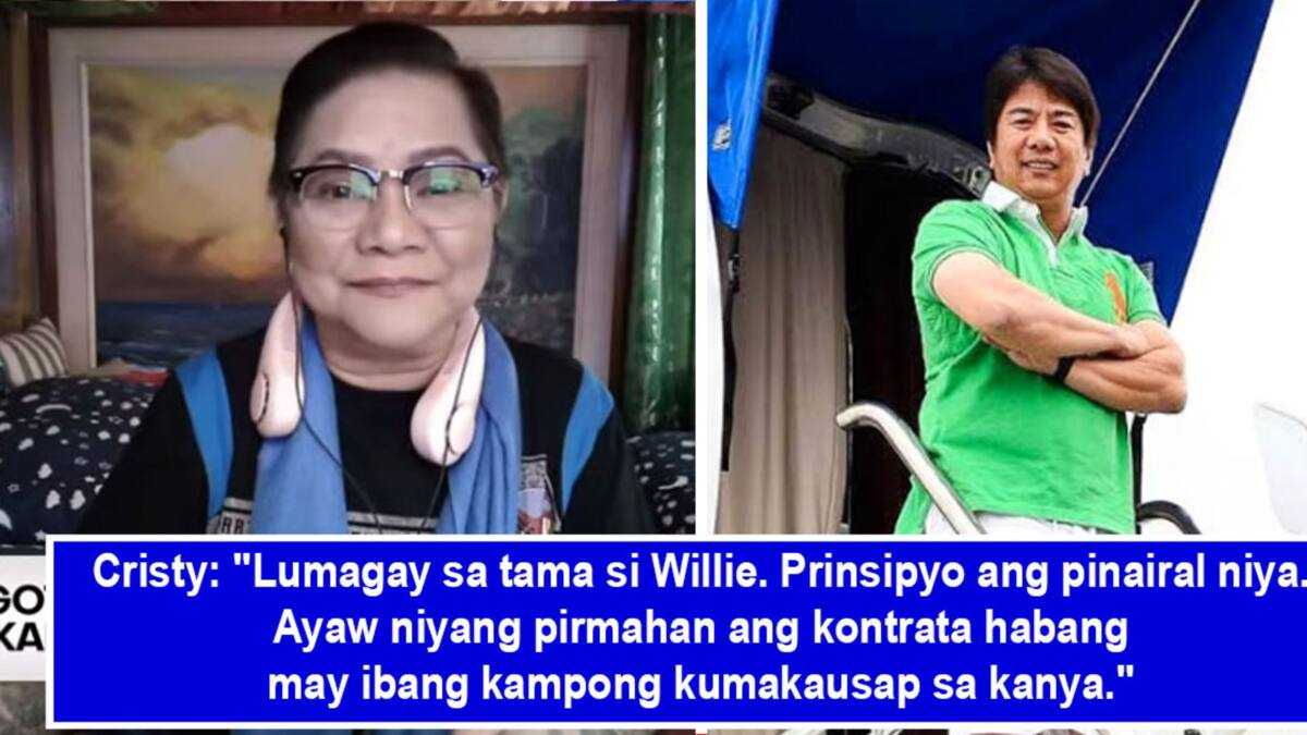 Willie Revillame, ayaw umano maging traydor sa GMA-7, ani Nay Cristy ...