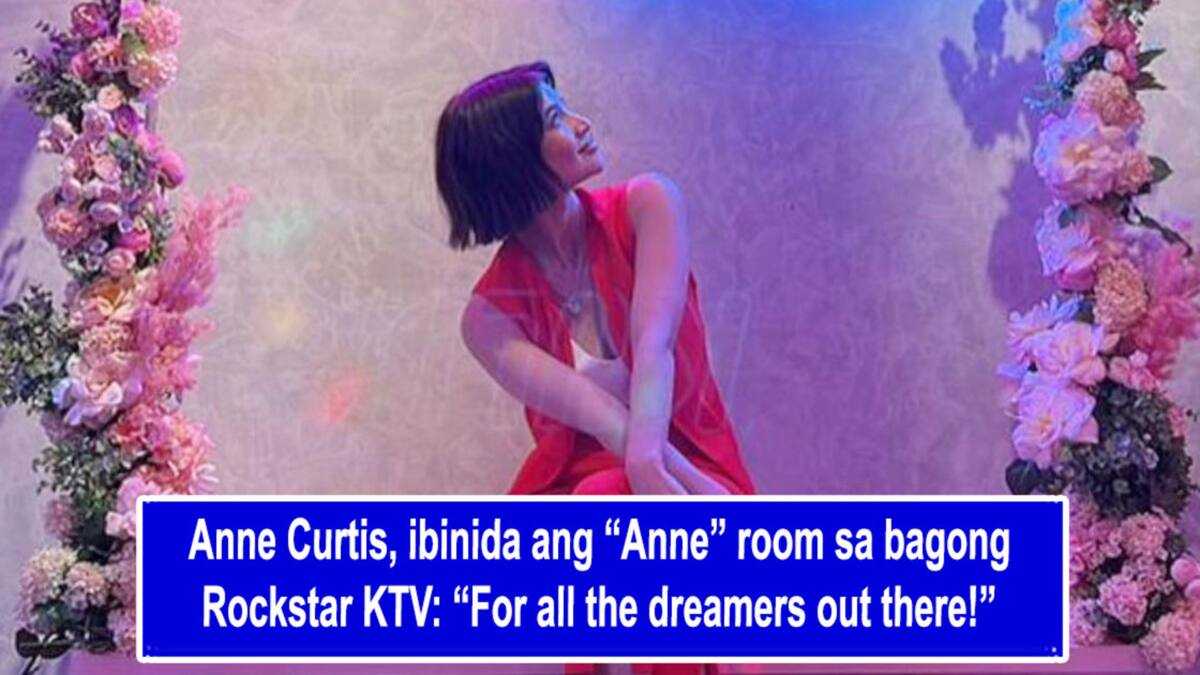 Anne Curtis ibinida ang Anne room sa bagong Rockstar KTV: 