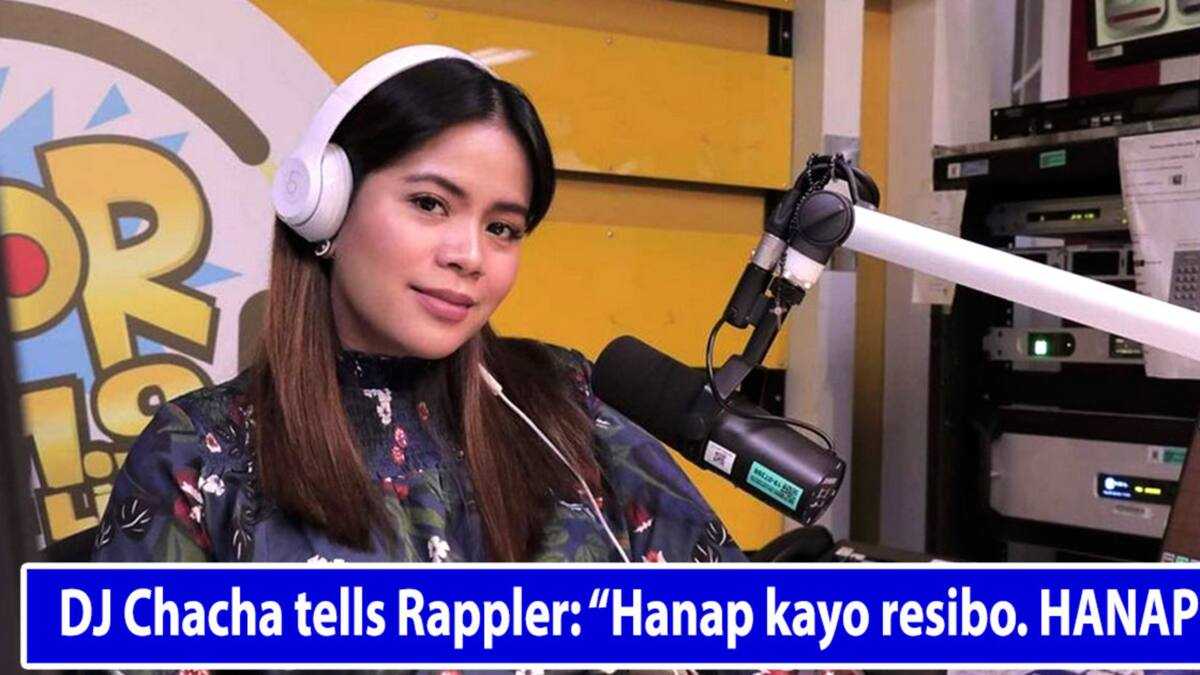 DJ Chacha dares Rappler to show proof she spread fake news - KAMI.COM.PH