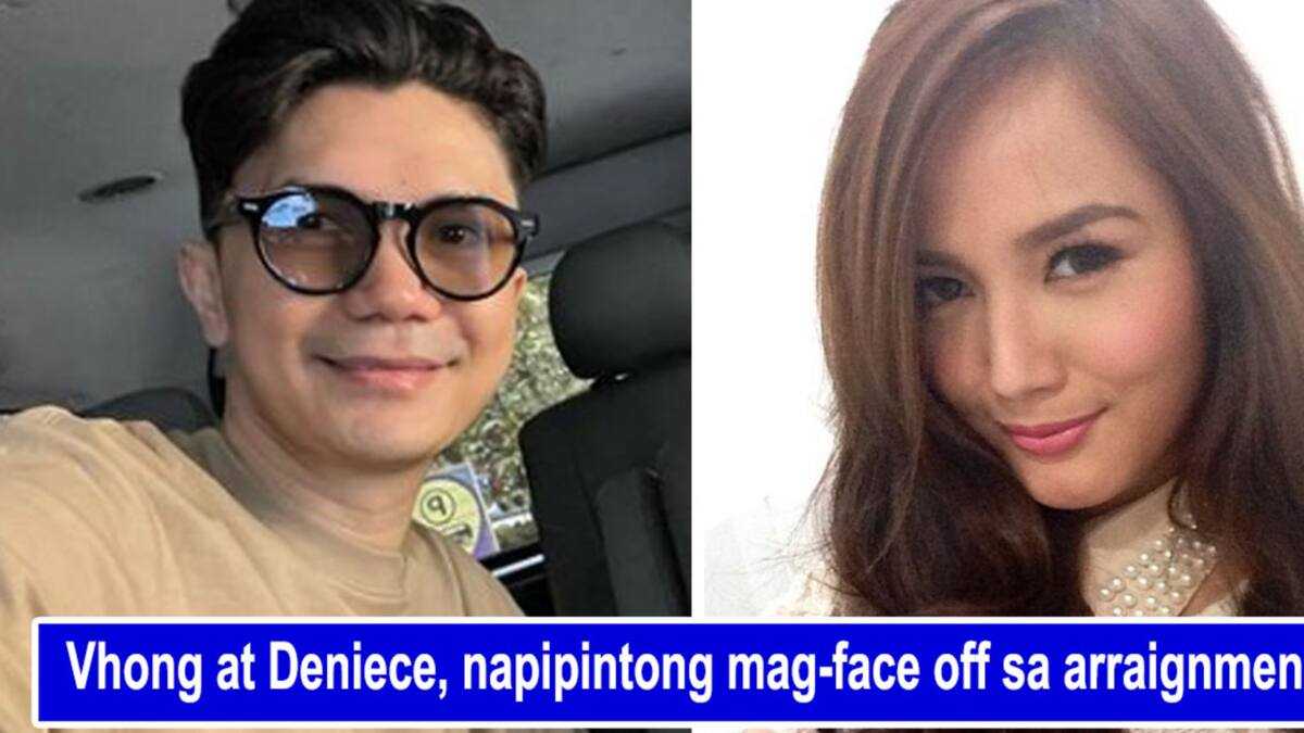 Vhong Navarro, Deniece Cornejo, nakatakdang magharap sa arraignment ...