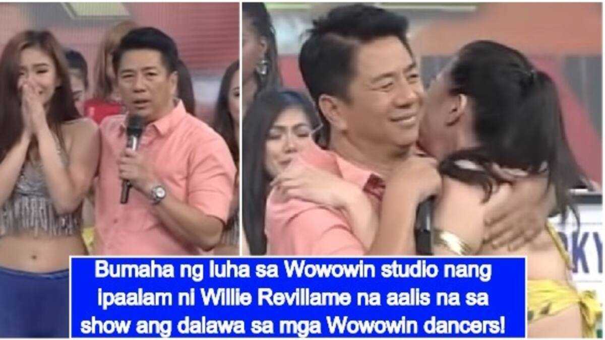 Willie Revillame bids goodbye to 2 members of Wowowin dancers - KAMI.COM.PH
