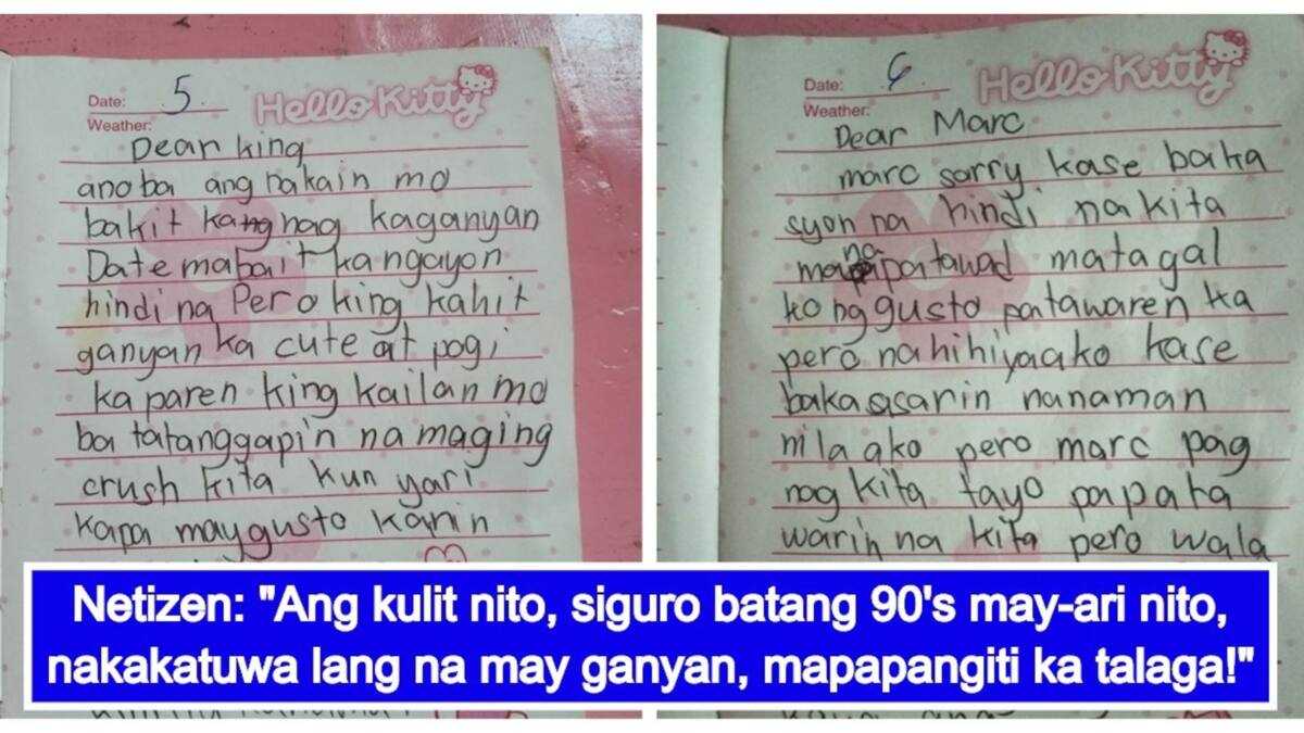 Nakakalokang sulat sa diary ng netizen noong siya'y Grade 4 pa lang ...