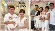 Sarah G at Matteo Guidicelli, nag-ninong at ninang sa super cute na baby