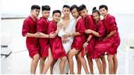 Wedding pictures, binigyan ng kakaibang "bihis" ng bride, groom at mga abay