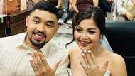 Ginebra rookie RJ Abarrientos, dating courtside reporter na si Arlove de Jesus, ikinasal na