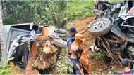 1 dead, 2 injured, in a road mishap after truck plunges into a cliff