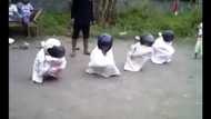 Epic sack race.. for kids only!