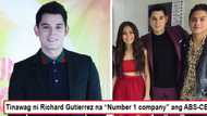 Nilaglag niya ang GMA? Ex-Kapuso Richard Gutierrez declares ABS-CBN to be the number one company which is why he's happy