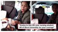 Tunay na bayani! Bicol University nursing student becomes a viral sensation for delivering PUV passenger’s baby girl