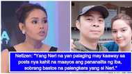 Nainis si misis! Neri Miranda lashes out at a netizen's comment on 'delayed speech' of Baby Miggy