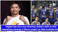 Manny Pacquiao, ginulat ang sambayanang Pilipino sa kanyang opinyon patungkol sa Gilas-Australia brawl