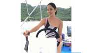 Maangas na maganda! Video of Katrina Halili confidently driving a speedboat goes viral