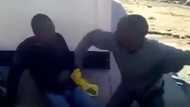 Mob Justice: Villagers makes two thieves beat each other in South Africa
