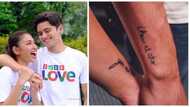 Relationship Goals! James Reid and Nadine Lustre gets couple tattoos for upcoming movie