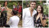 Iza Calzado gets engaged to her British boyfriend in Tagaytay! Romantic video shows the actress crying hard during the proposal!