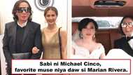 Kinabog ni Yan si Madame Vicki? International designer Michael Cinco hails Marian Rivera-Dantes as his 'favorite muse'