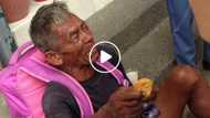 Kawawa naman si Lolo! Homeless old man cries for help to be with family in Aurora