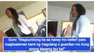 Guro na galit na galit, nakunan ng video ang paninigaw, pagbabanta at pagtadyak daw sa estudyante