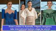 Pinoy pride! Filipino designers take international fashion scene with collections made from country's indigenous materials