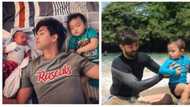 Huwarang Ama! Doting dad Joross Gamboa in his cute moments with his "little rascals"