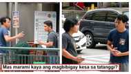 Kung ikaw ba ang nilapitan, bibigyan mo? A man who lost his wallet asks strangers for money in social experiment