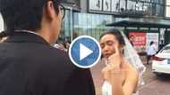 WATCH: Chinese bride pulled off a joke during wedding; everything went wrong after that!