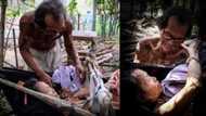 Loving husband starves himself to give enough food to bedridden wife who got bitten by snake