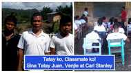 Ama at dalawang anak, magkakaklase sa High School at nais ding makapagtapos