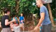 Doug Kramer and Chesca Garcia play sizzling game of basketball