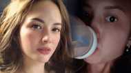 Ellen Adarna drinking son's leftover milk from his bottle goes viral