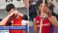 EJ Obiena, umiyak nang di nakakuha ng medalya sa Paris Olympics; nag-sorry sa mga Pilipino