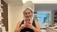 Pauleen Luna, ibinida ang kanyang pinakahuling pregnancy selfie