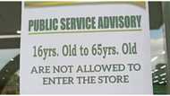 Puregold, itinama na ang viral poster na bawal ang mga"16-65 anyos" sa store