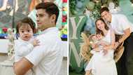 JC de Vera and Rikkah Cruz welcome son into Christian world, throw joyous reception